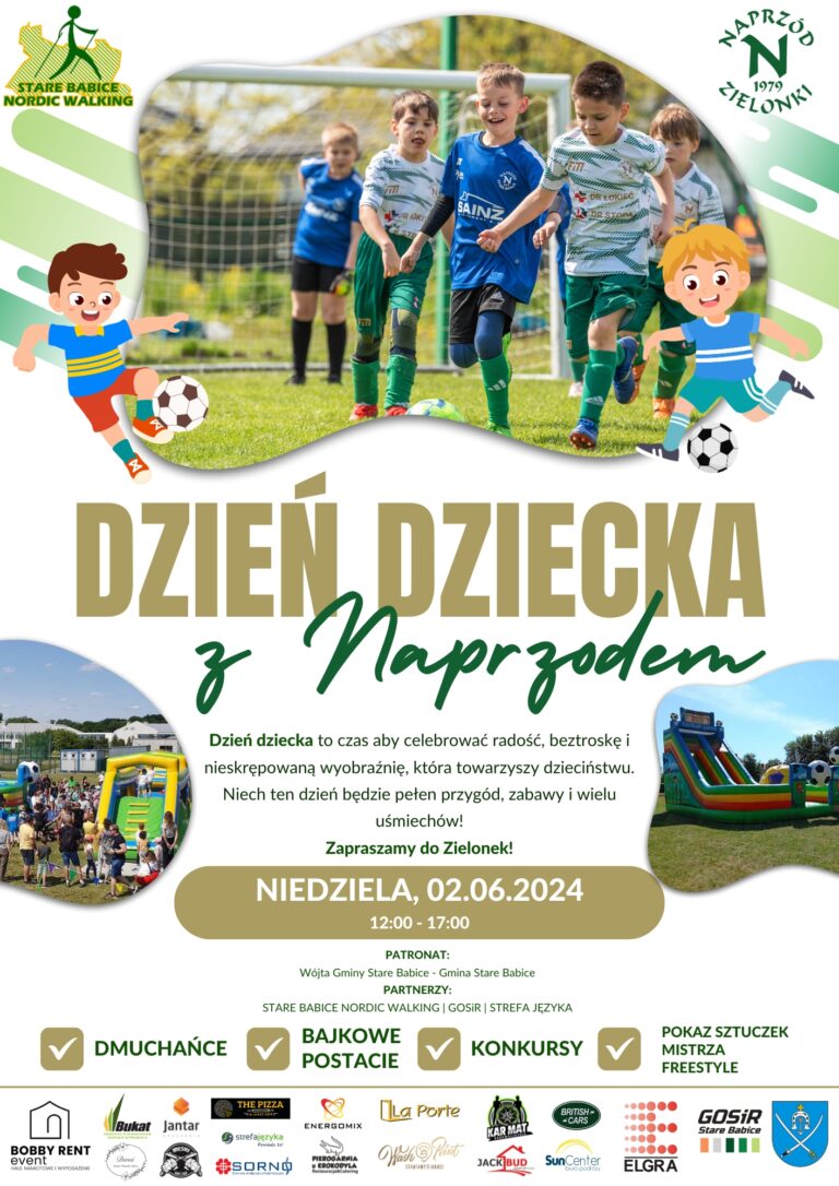 Wielki Dzień Dziecka z Naprzodem – 2 czerwca 2024r.