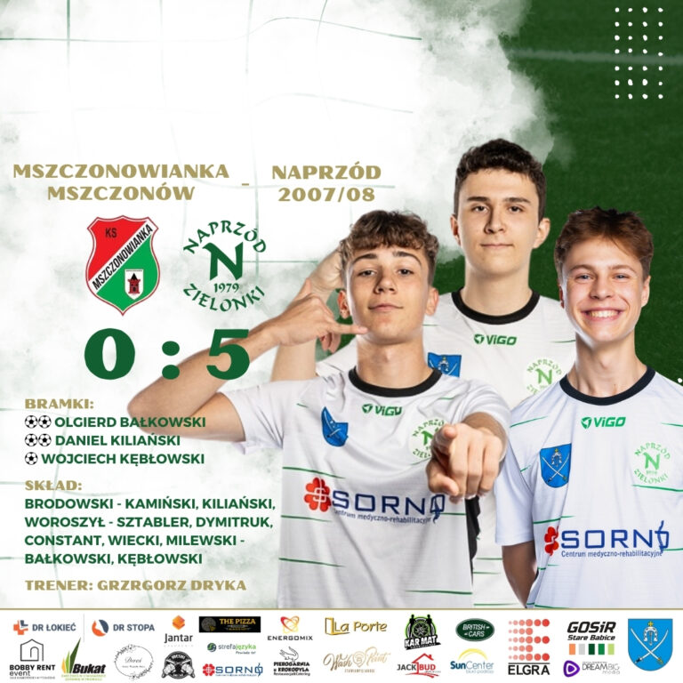 Pięć bramek w Mszczonowie!
