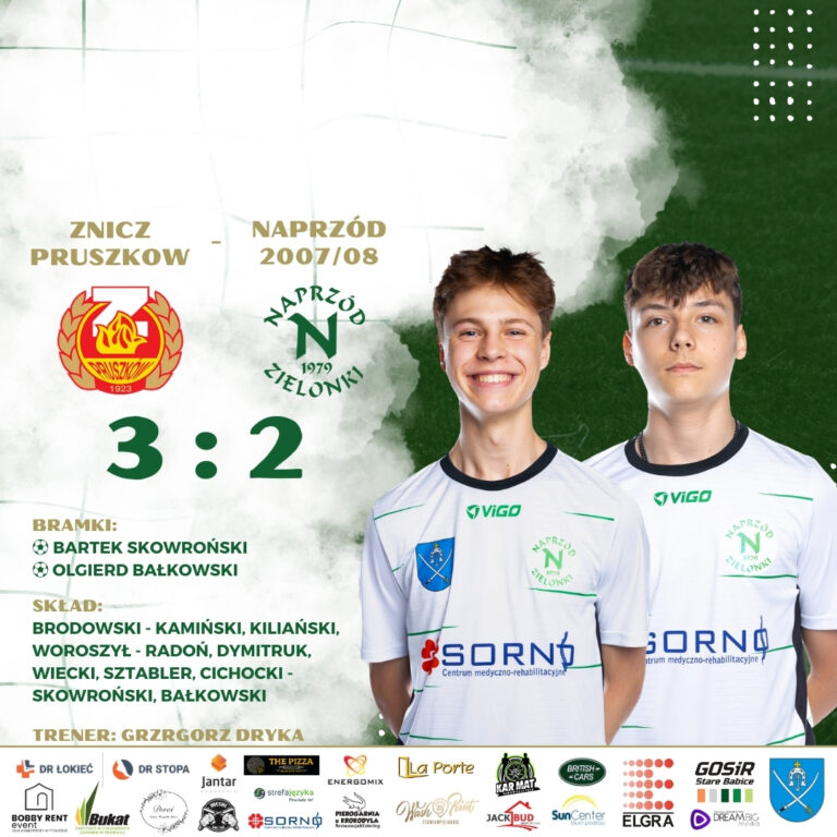 Znicz górą w meczu z Naprodem 2007/08