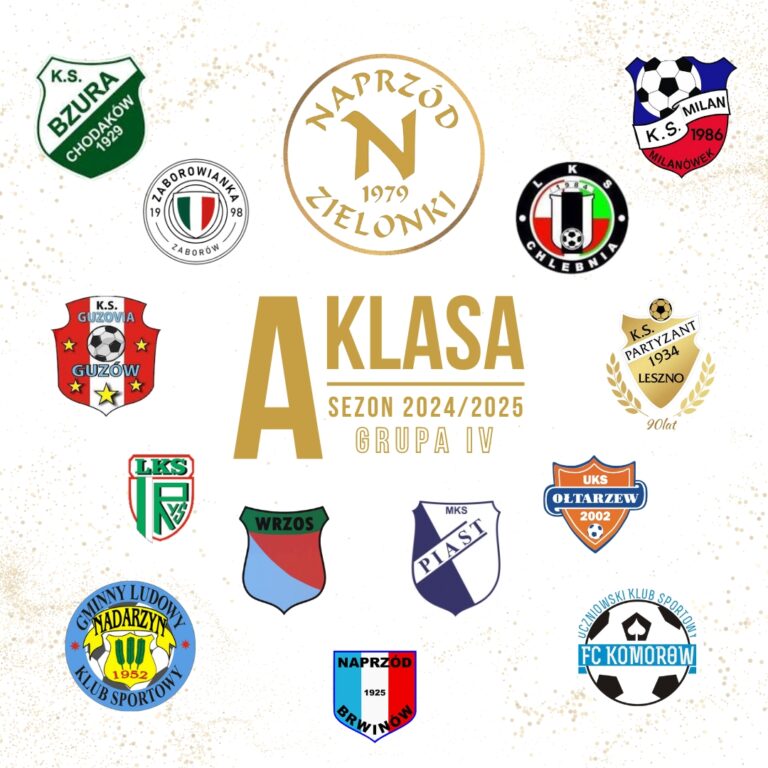 Zespoły A klasy sezonu 2024/2025