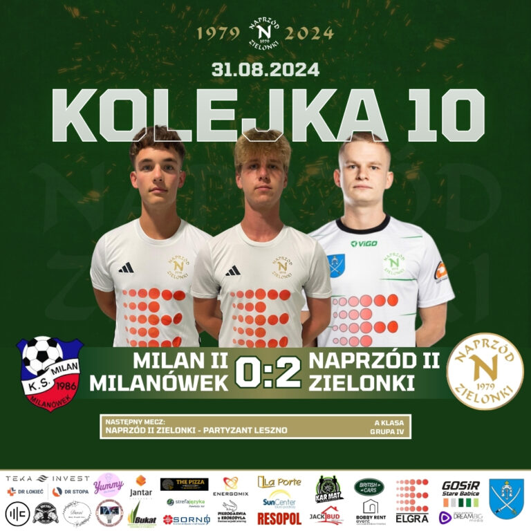 Rezerwy Naprzodu przywożą 3 pkt
