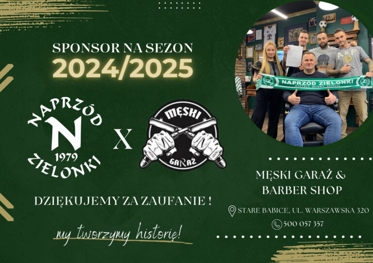 Męski garaż & Barber Shop na dłużej z Naprzodem