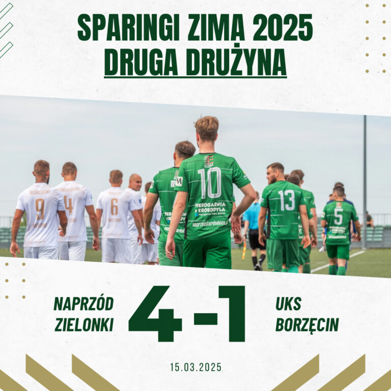 W kolejny sparingu Naprzód II górą