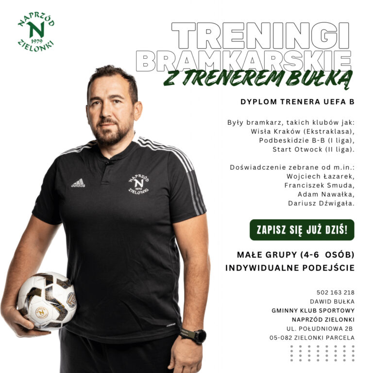 Treningi bramkarskie z Trenerem Bułką