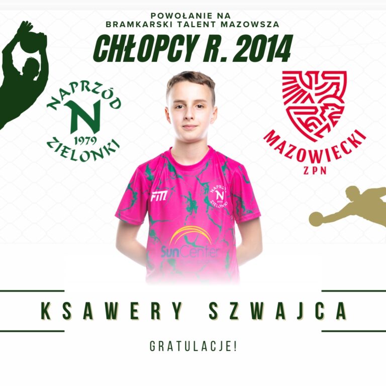 Ksawery powiłaby na Bramkarski Talent Mazowsza