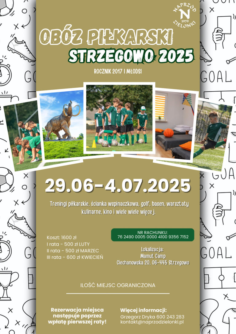 LATO 2025 Z NAPRZÓD ZIELONKI❗️