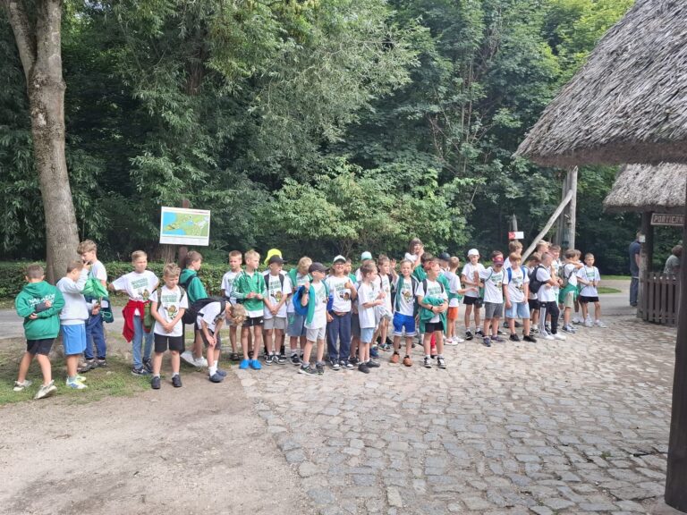 Piątkowy dzień na obozie w Biskupinie
