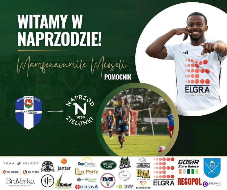 Nowy zawodnik w Naprzodzie