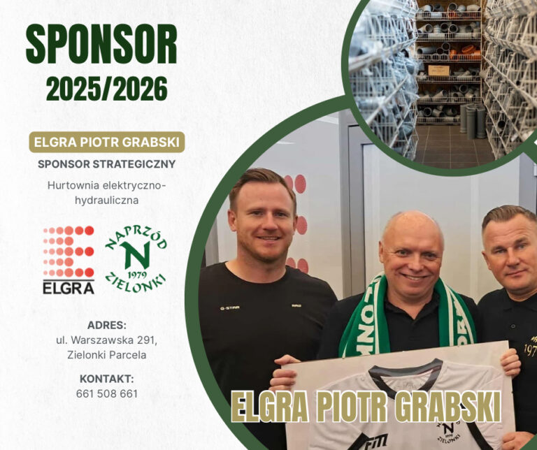 Kontynuujemy współpracę z Elgra Piotr Grabski❗️