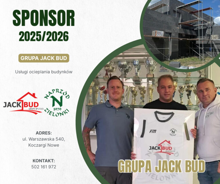 Grupa Jack Bud wspiera Naprzód w sezonie 2025/2026❗️