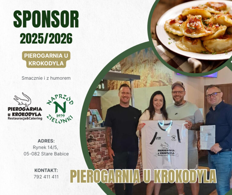 Pierogarnia u Krokodyla dalej z Naprzodem❗️