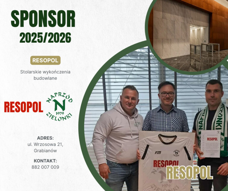 RESOPOL nadal z Naprzodem❗️