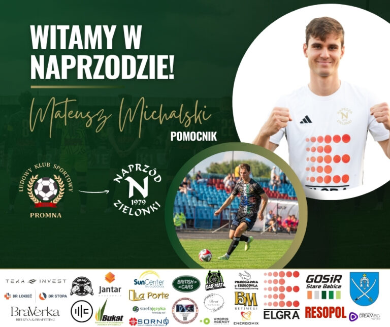 Nowy zawodnik w Naprzodzie