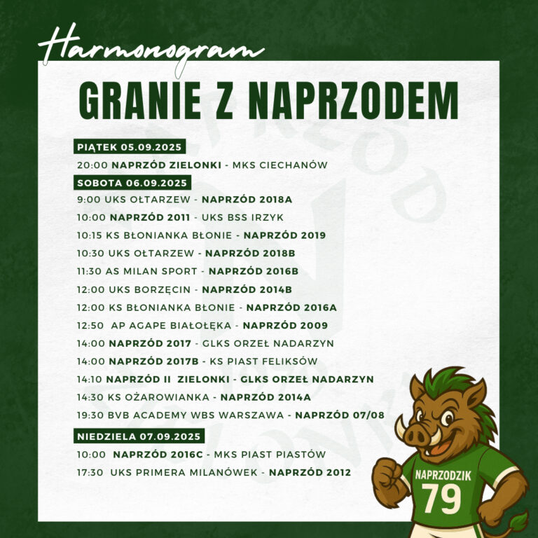 Weekendowe granie z Naprzodem