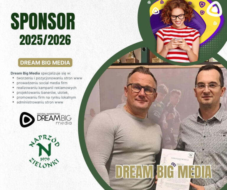 Dream Big Media na dłużej z Naprzodem