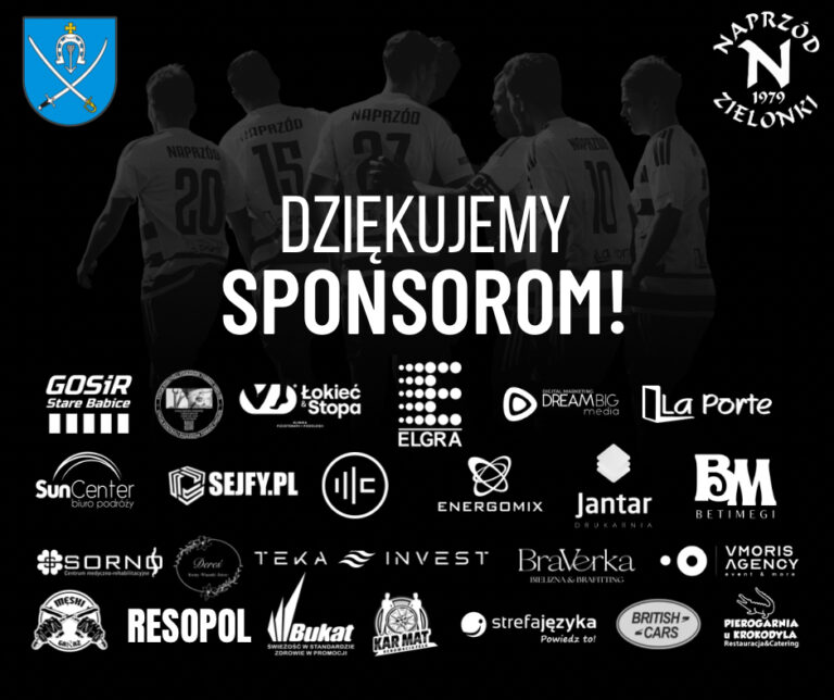 Naprzód i Sponsorzy