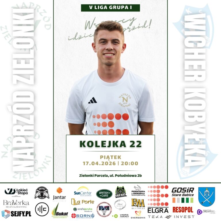 Seniorzy wracają do Zielonek