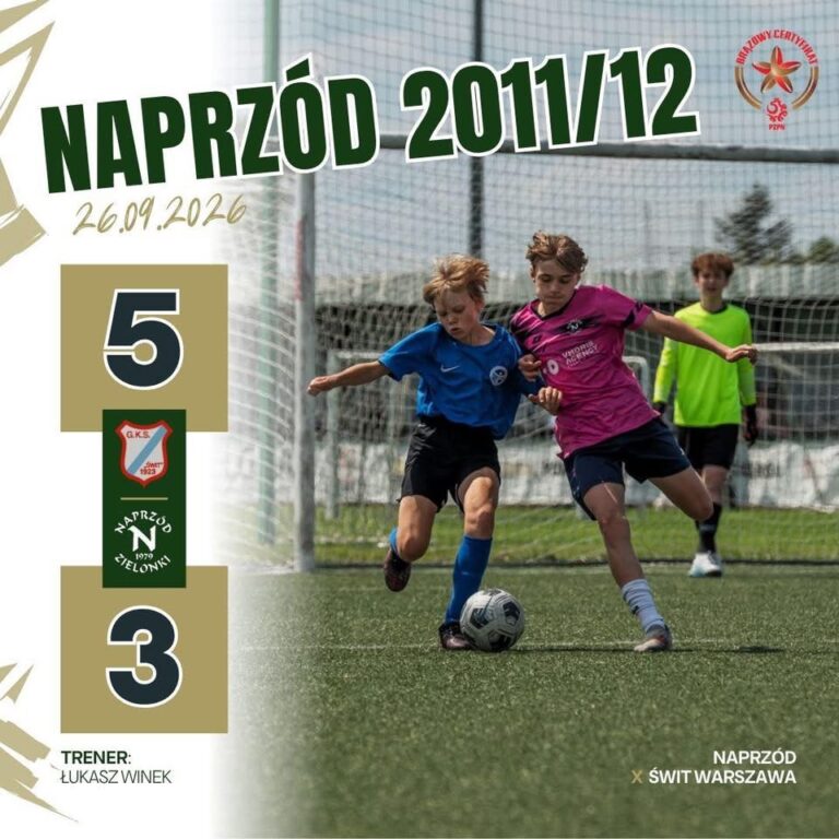 ŚWIT WARSZAWA – NAPRZÓD 2011/12 5️⃣:3️⃣