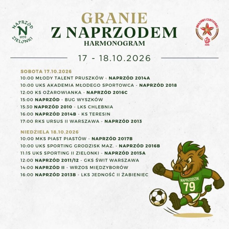 Tak gramy w ten weekend ⤵️
