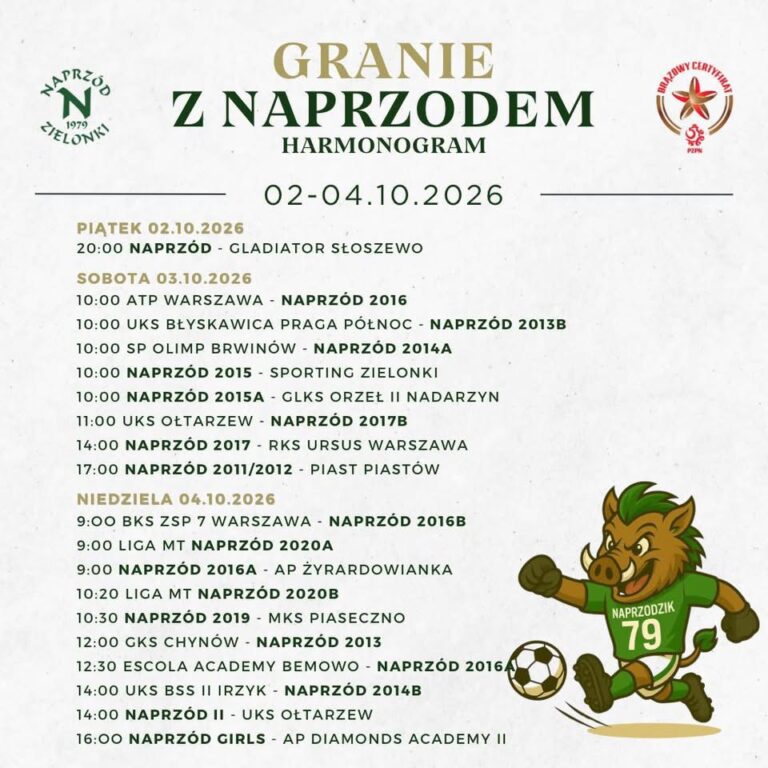W tym tygodniu gramy tak ⤵️